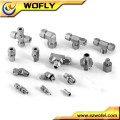 1/4" 3/8" 1/2" pneumatic stainless steel press air fitting